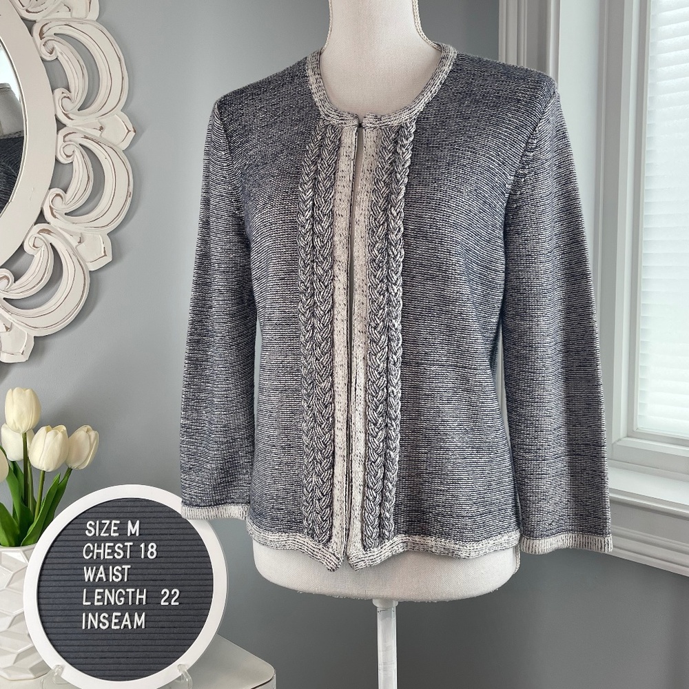Willi Smith Cardigan Sweater Size Med